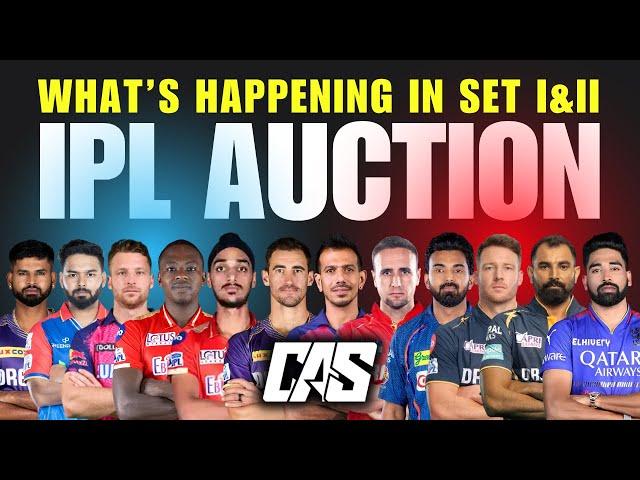 IPL 2025 Mega Auction Set I & II REVIEW with CAS ! #5