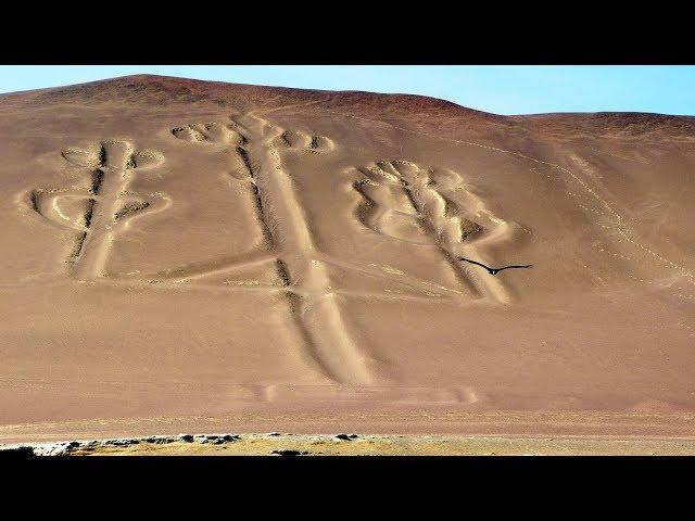 The mysterious geoglyph - Paracas candelabra - Peru