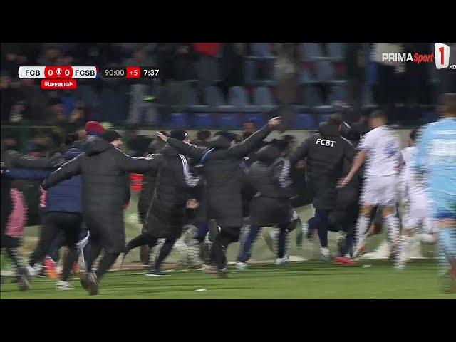 REZUMAT | FC Botoșani - FCSB 1-0. Gol superb la ultima fază, victorie istorică pentru moldoveni