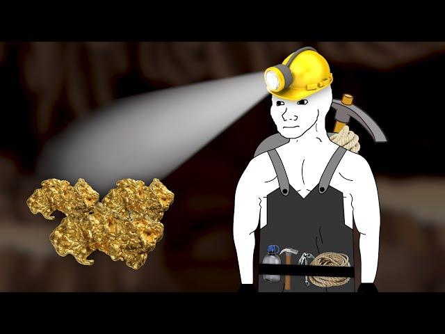 Wojak goes Gold mining in Africa