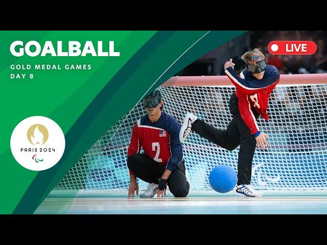 Goalball - Men's & Women's Gold Medal Games ISR X TUR & UKR X JPN | Day 8 | Paris 2024 Paralympics