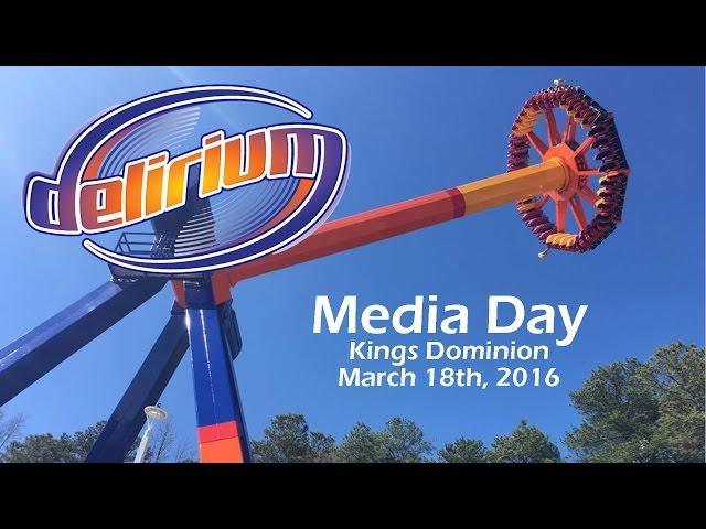 Delirium Media Day at Kings Dominion