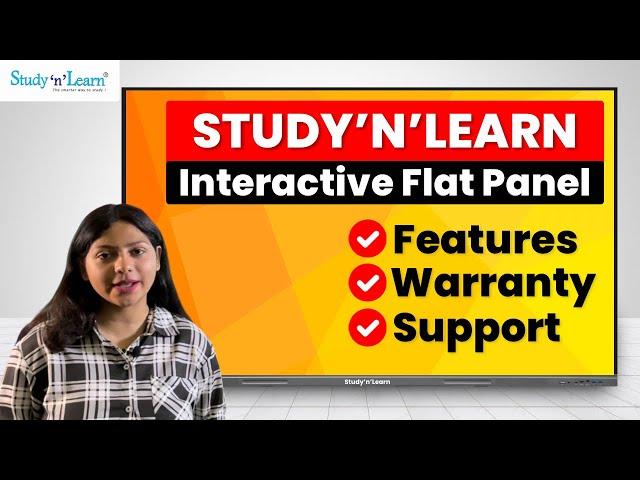 Best Interactive Flat Panel Demo - Digital Board For Classroom - Studynlearn 75 inch #digitalboard