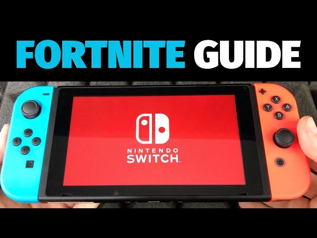 How to Play Fortnite for Absolute Beginners on Nintendo Switch | Fortnite Battle Royale