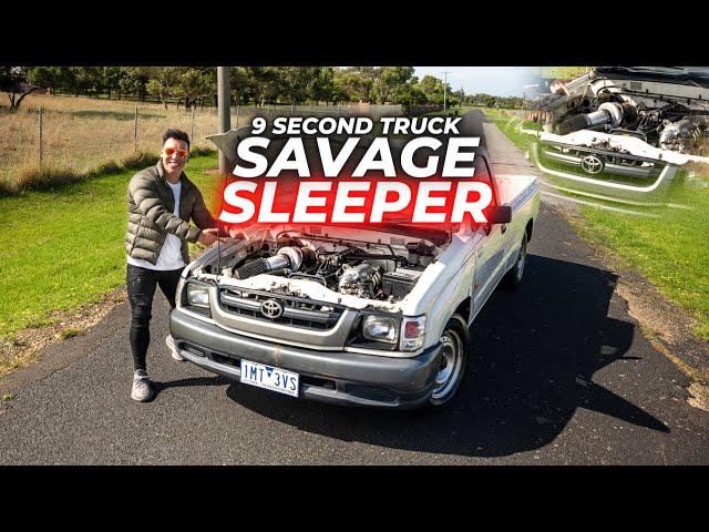 600HP 1JZ SWAPPED BIG TURBO TOYOTA HILUX: THE SAVAGE SLEEPER TRUCK