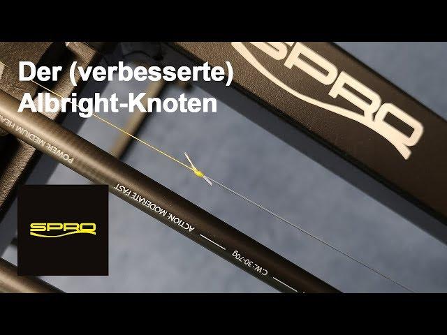 SPRO Know-how - Der verbesserte Albright-Knoten / Für Fluorocarbon und geflochtene Schnur