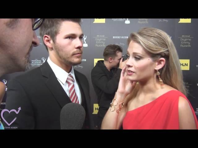 Scott Clifton & Kimberly Matula at the 39th Annual Daytime Entertainment Emmy Awards