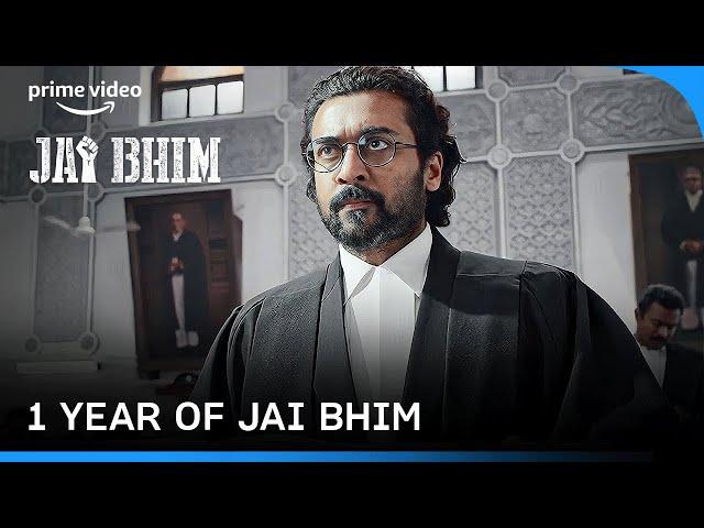 Jai Bhim Completes 1 Year - Suriya's Courtroom Scene | Prime Video India