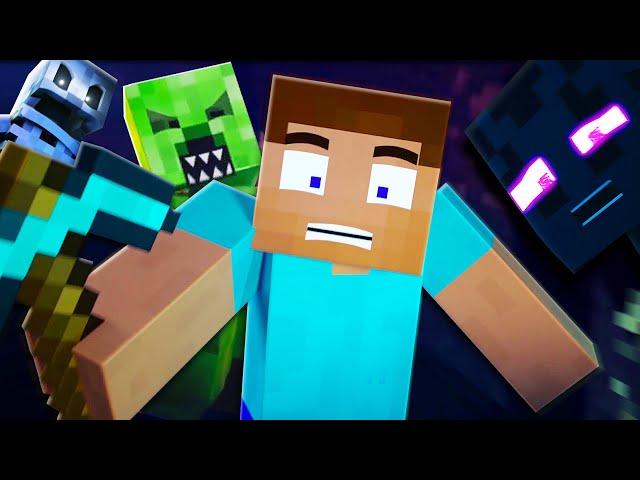 EVERY MINECRAFT MONSTER RAP  Creeper, Skeleton, Enderman, Zombie, Pigman Animation compilation