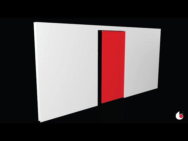 Pocket Aluframes - Sistem za izradu skrivenih drvenih pregradnih vrata u enterijeru