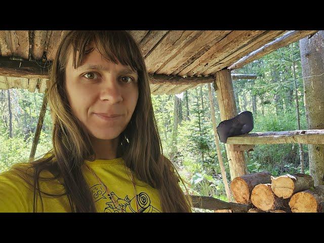 DUGOUT in the TAIGA. SIMPLE LIFE in a DUGOUT. Part 1.