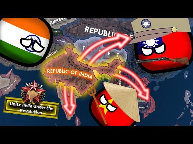 Can we turn a devastated India into a Great Power?? TWR | hoi4