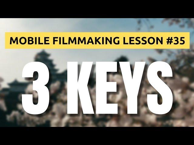 If You Want Cinematic Video Then Master 3 Moves | Mobile Filmmaking