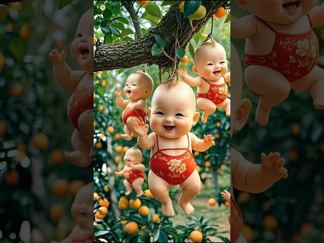 Cute babies .                      #ai #aigenerated #aiart #aiquest #aishorts #foryou