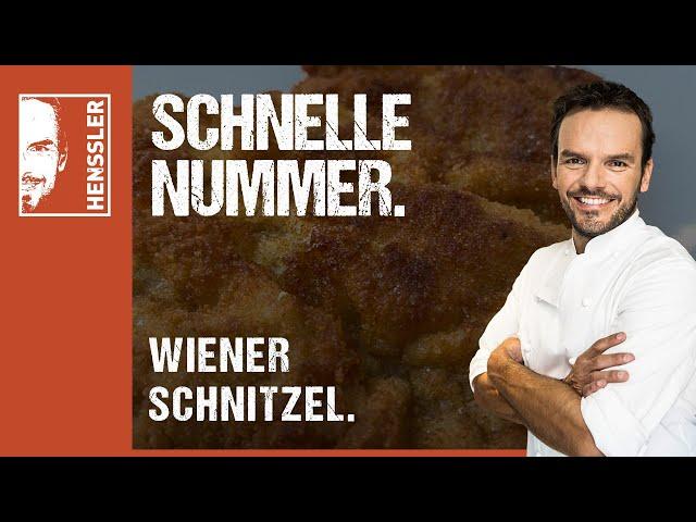 Schnelles Wiener Schnitzel-Rezept von Steffen Henssler