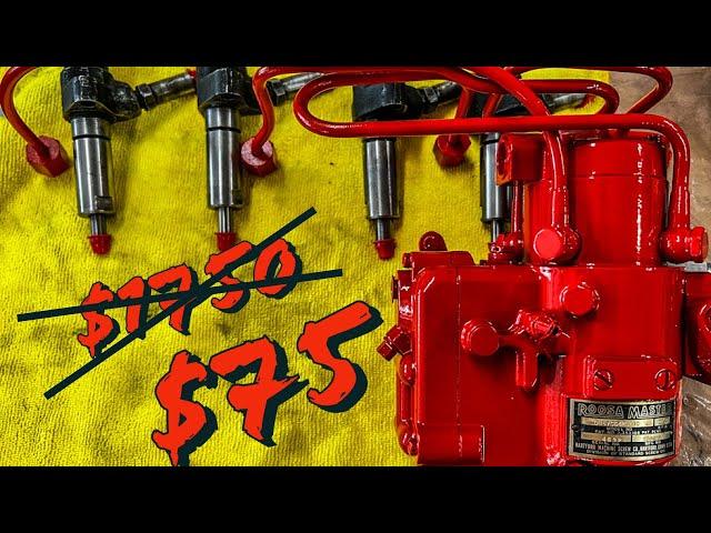 Rebuilding the Abandoned Ford Tractor fuel system for $75