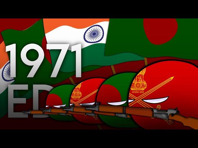 1971 INDO-PAK BANGLADESH LIBERATION WAR EDIT #countryballs #animation #history #india