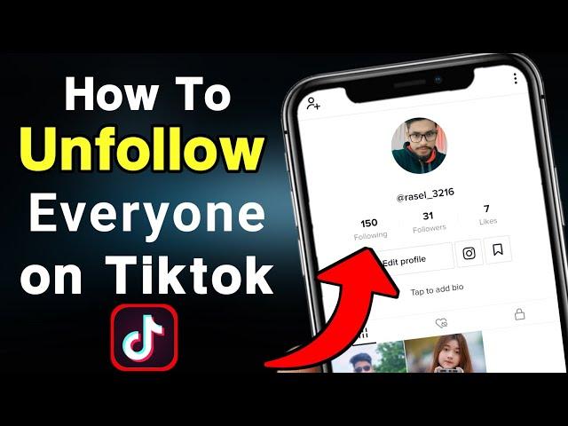 How to unfollow everyone on Tiktok at once (Very fast)