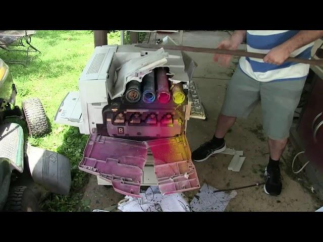 Copy Machine Destruction