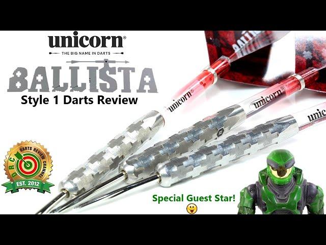 Unicorn BALLISTA Darts Review Style 1 25g Unique Grip Darts