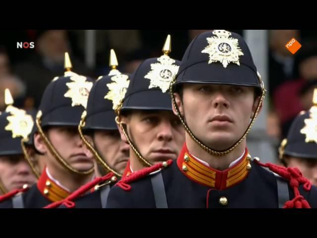 350 jaar Korps Mariniers, defile op de Coolsingel 12 dec 2015