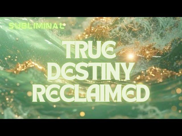 Retrieve your Destiny: Destiny Swap Reversal Subliminal