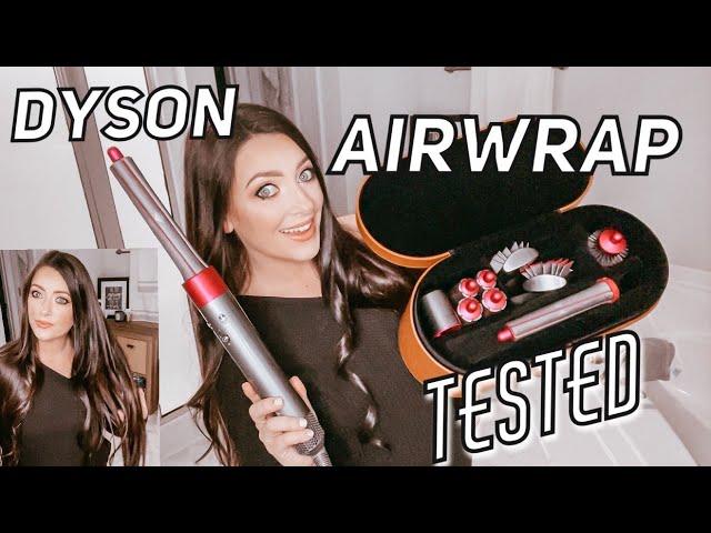 DYSON AIRWRAP TESTED- HIT OR MISS?? HONEST FIRST IMPRESSION, UNBOXING, AND REVIEW