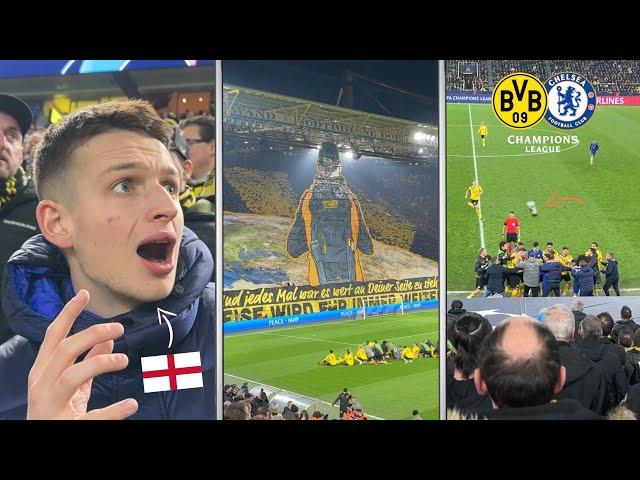 ENGLISH FAN EXPERIENCES DORTMUND ATMOSPHERE vs CHELSEA