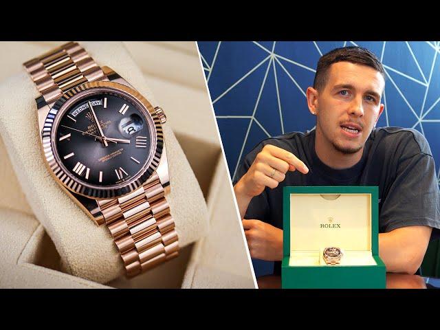 THE BEST DAY-DATE YET? 228235 2024 Rolex Day-Date Black Slate Unboxing & Review!