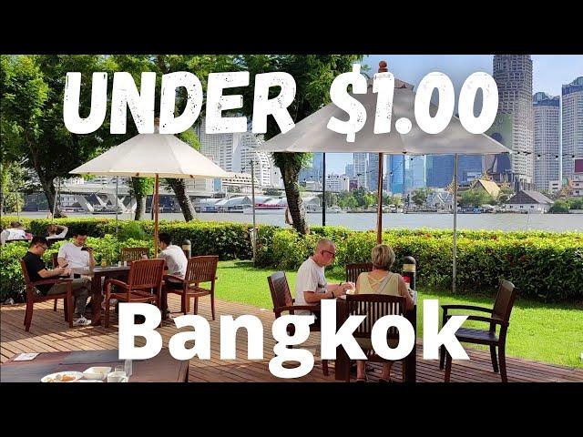 Under $1 Top Bangkok Tour +Millionaire Street Food, 5 Star Hotels, Jack's Bar, Icon Siam & more