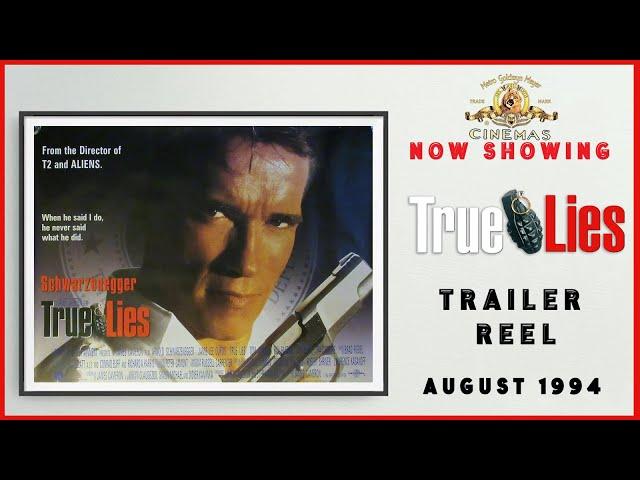 TRUE LIES (August 1994 MGM Cinema Trailer Reel) -- Home Cinema