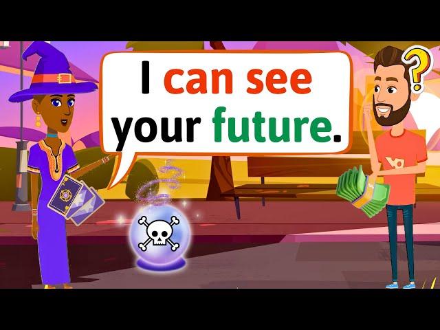 Learn English Listening and Speaking (Future Simple) Shadowing English Conversation Practice