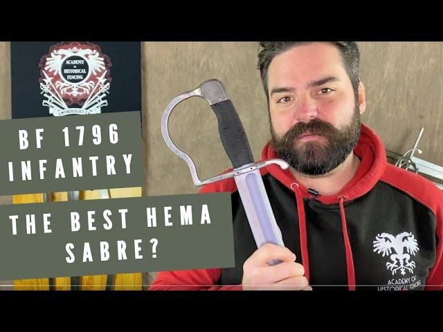 The best HEMA sabre trainer? - Black Fencer 1796 infantry synthetic