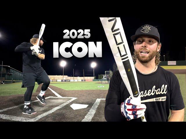 Hitting with the 2025 RAWLINGS ICON | USSSA Baseball Bat Review