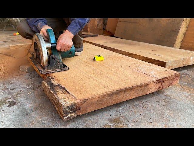 Unseen Exquisite Carved LARGE Wooden Door // MrVan Woodworking Techniques - Amazing 70s Wood Machine