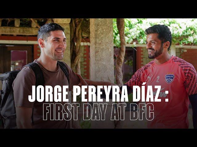 First day at the club featuring Jorge Pereyra Díaz | Unfiltered | #DíazIsBlue