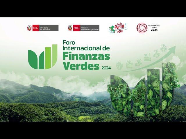  #MinamEnVivo | Foro Internacional de Finanzas Verdes 2024 || día 2 mañana