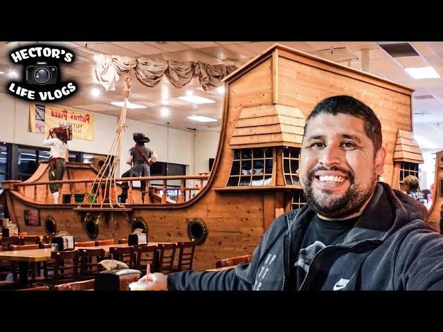 Pietros Pizza & Watching Barbarian at Century Theaters | Hector's Life Vlogs