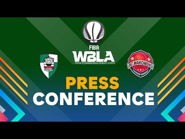 Ferroviario Maputo v ASB Makomeno -Press Conference | FIBA WBLA 2024