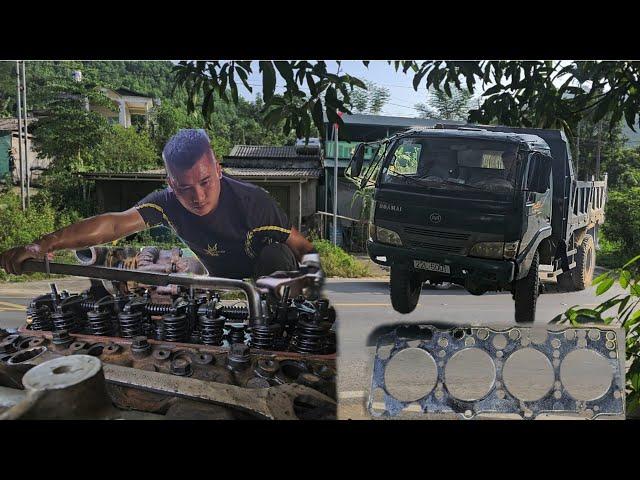 4 hours Repair, restore, and rescue 2-axle truck engine gaskets - Danh repairer car