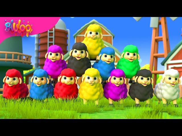 Baa Baa Black Sheep Song | BluLoo Nursery Rhymes & Kids Songs