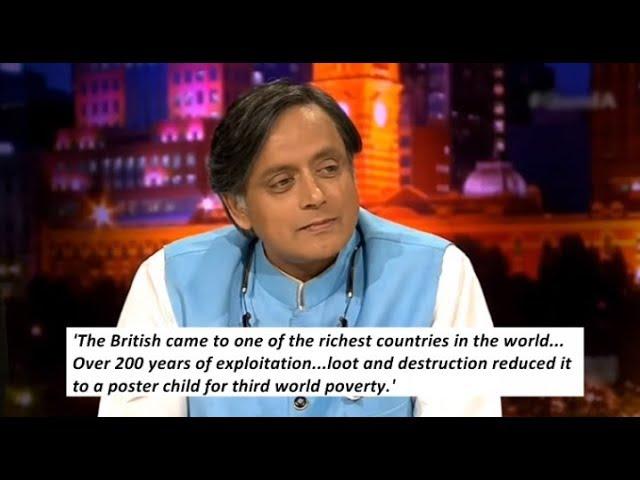 Shashi Tharoor argues why British Rule destroyed India, North Korea & Liberalism