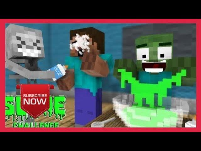 Monster School: Slime Making Challenge - Minecraft Animation