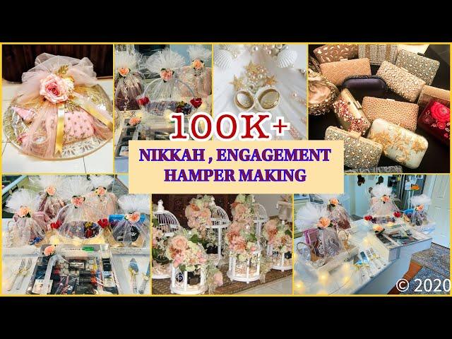 ️NIKKAH || ️ ENGAGEMENT Hamper Making Ideas  wedding Gifts