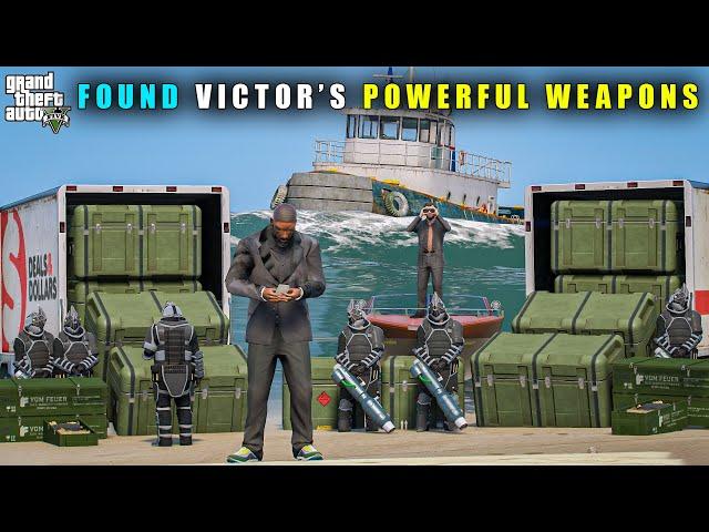 GTA 5 : MICHAEL FOUND VICTOR'S POWERFUL HIGH TECH WEAPONS || BB GAMING