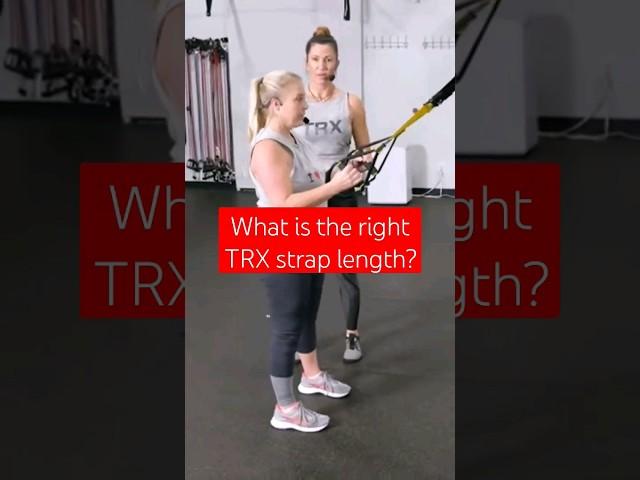 What's the right TRX strap length? #trx #trxtraining #trxexercises #trxworkout