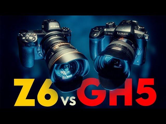 BEST 4K MIRRORLESS Camera | Nikon Z6 vs Panasonic GH5 Camera Comparison