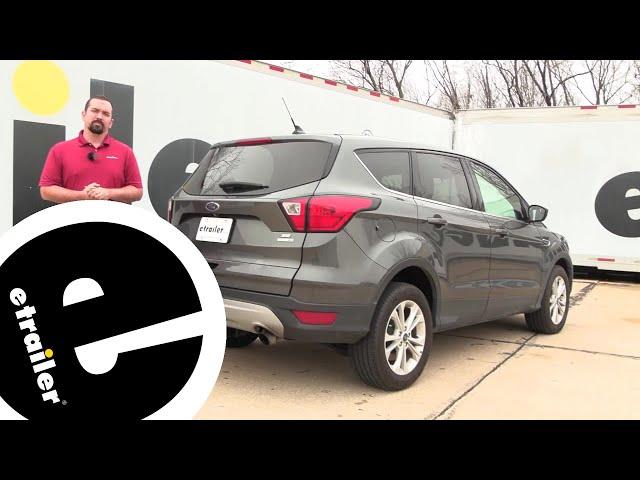 etrailer | Installing the Curt Trailer Hitch Receiver on your 2019 Ford Escape