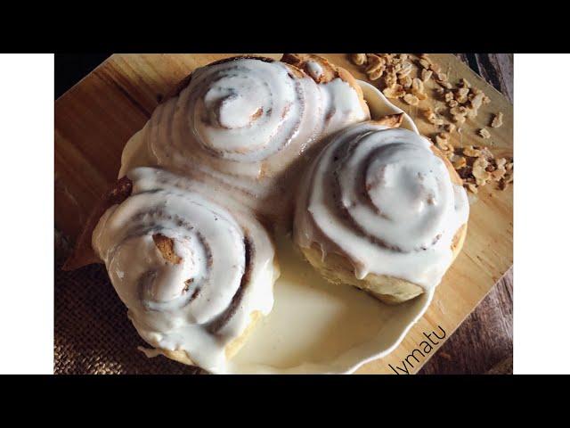 CINNAMON ROLLS RECIPE BY CHOPS BY HALYMATU