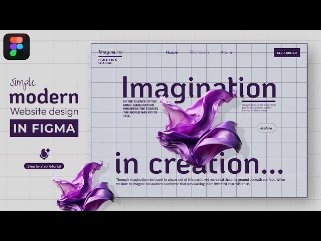 Modern Figma Website Design || FREE Resources || DVxUI